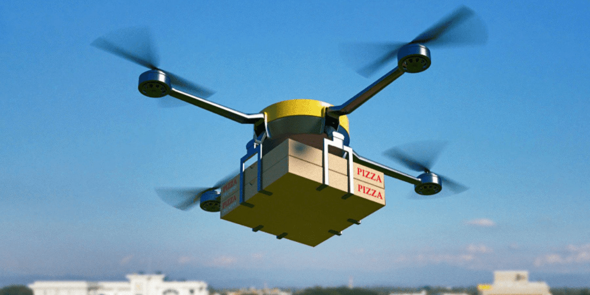 Drones de reparto hot sale